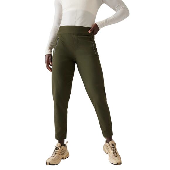 Athleta Pants - Athleta Trekkie Jogger Pants Olive Green Women’s 8 Gorpcore Athleisure Hiking